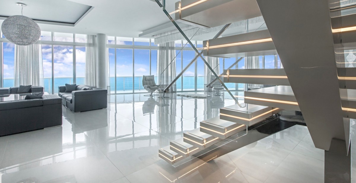 Trump Hollywood, PH-2, Hollywood Beach, FL | Natalia Neverko Design